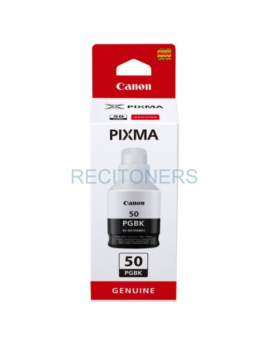 Cartucho de tinta 3386C001 CANON - CANON Cartucho Negro GI-50PGBK PIXMA G5050 G6050 G7050 GM2050 GM4050