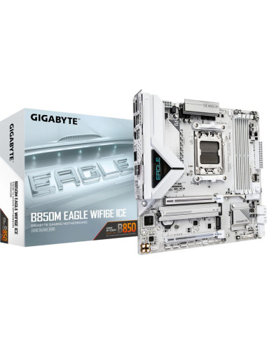 Placa base gigabyte b850m eagle wf6e ice am5 1xhdmi 2xdp