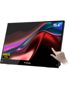 Monitor VERBATIM VERBA-32402 - Monitor portatil tactil verbatim touch light 15.6' full hd multimedia negro