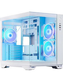 Caja CHIEFTEC GM-30W-TG-OP - Caja pc chieftec gm-30w-tg-op cubo blanco