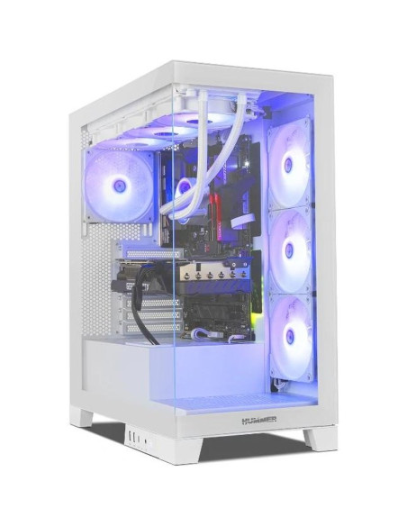 Caja DEEPCOOL R-CG580-WHADA4-G-2 - Caja pc atx semitorre deepcool cg580v2 4f blanca r-cg580-whada4-g-2