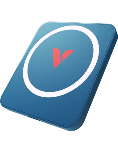 Disco VERBATIM VERBA-32075 - Ssd 1tb verbatim snapback ssd 1tb blue metallic