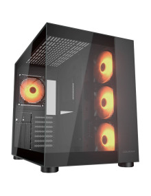 Caja COUGAR CGR-5KA1B-RGB - Caja pc cougar midi-tower fv150 argb, negro