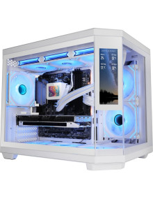Caja MARS GAMING MC3TCORELCDMW - Caja microatx mc3t corelcdm blanco mars gaming m-atx / usb-c x1 / usb 3.0 x1 / usb 2.0 x1 /2x
