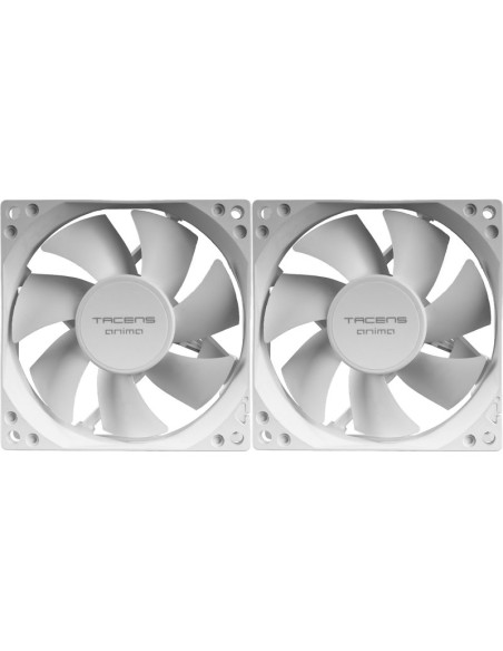 Refrigeracion TACENS AF8X2W - Pack 2 ventiladores pc tacens af8x2 8cm