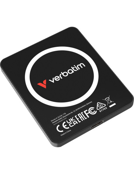 Disco VERBATIM VERBA-32336 - Ssd 1tb verbatim snapback ultra slim ssd 1tb negro