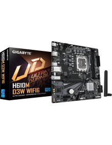 Placa base gigabyte h610m d3w wf6 h610,s1700,matx,ddr5