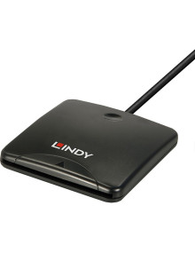 Accesorio LINDY LINDY-43407 - Lindy 43407 lector de tarjeta magnetica usb negro