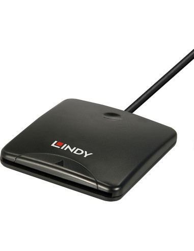 Accesorio LINDY LINDY-43407 - Lindy 43407 lector de tarjeta magnetica usb negro