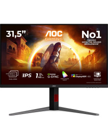 Monitor AOC U32G4U - Aoc 80,0cm 32" u32g4u 16:09 2xhdmi+dp+usb 4k negro red
