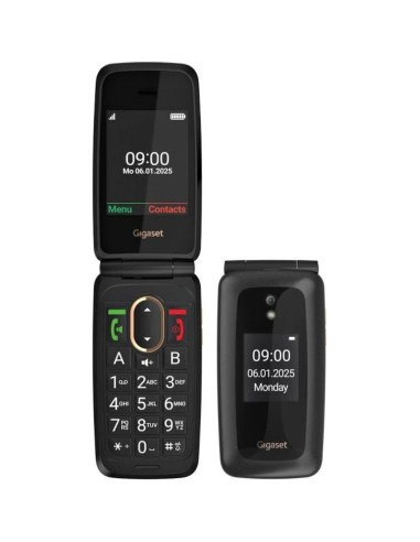 Smartphone GIGASET GL795B - Gigaset Movil Senior GL795 4G 2.31" Negro + Base