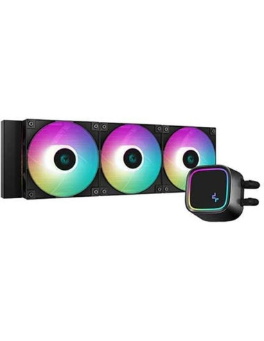 Refrigeracion DEEPCOOL R-LQ360-BKASMC-G-1 - Refrigeracion liquida cpu deepcool lq360 ultra argb (negro) r-lq360-bkasmc-g-1