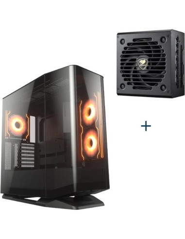 Caja COUGAR fv270+750 - Cougar Caja Fv270 Rgb + Fte Gex pro 750 80+Gold