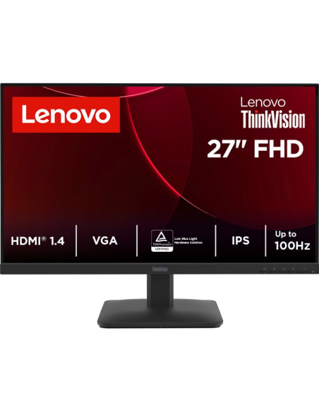 Monitor LENOVO 64BEKAT1EU - Monitor lenovo thinkvision s27-4e led 27" 1920 x 1080 full hd (1080p) @ 100 hz ips 300 cd/m² azabach