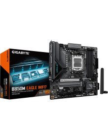 Placa base gigabyte b850m eagle wf7 am5 4xddr5 4xsata 2xm.2 b850m eagle wf7