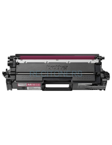 BROTHER CINTA ROTULADORA LAMINADA TEXTO NEGRO SOBRE BLANCO DE 9MMX7,7M