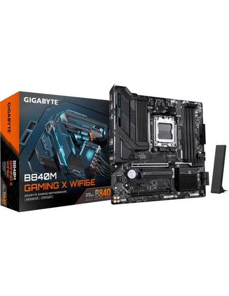 Placa base GIGABYTE B840M GAMING X WIFI6E - Placa base gigabyte b840m gaming x wf6e b840m gaming x wifi6e