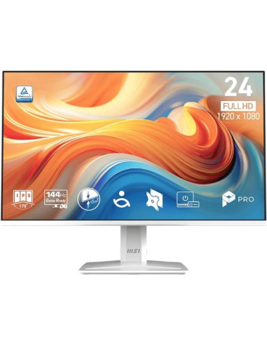 Monitor MSI 9S6-3PD1CT-048 - MSI MP243W E14 Monitor 23.8" 144Hz HDMI MM bl