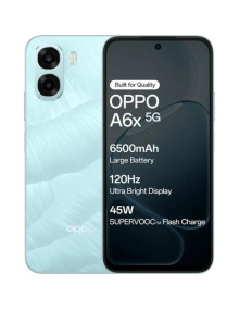 Smartphone OPPO 110010349983 - OPPO A6x 5G 6.75" 120Hz 4GB 128GB Ice Blue