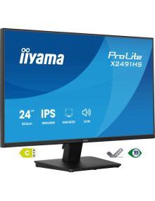 Monitor IIYAMA X2491HS-B1 - Monitor iiyama 23,8" x2491hs-b1 16:9 hdmi+dp ips speaker