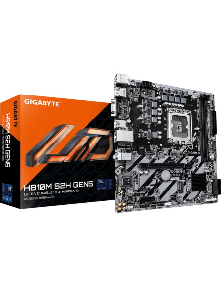 Placa base GIGABYTE H810M S2H GEN5 - Placas base gigabyte h810m s2h gen5 lga1851 1xhdmi 1xdp