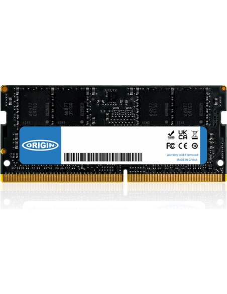 Memoria RAM ORIGIN STORAGE OM8G43200SO1RX8NE12 - Memoria origin storage 8gb ddr4-3200 sodimm 1rx8 1.2v cl22 1 x 8 gb 3200 mhz