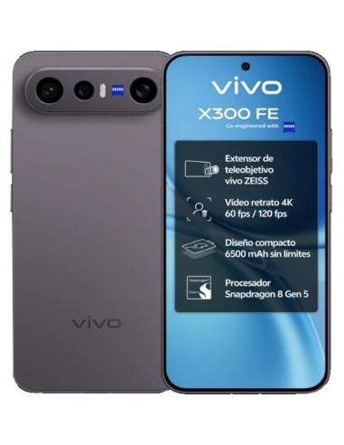 Smartphone VIVO 5671829 - VIVO X300 FE 5G 6.31" 120hz 12Gb 512Gb Black