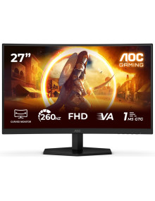 Monitor AOC C27G42ZE - Monitor aoc gaming c27g42ze 27" pulgadas 260hz, panel fast va, 0.3ms mprt, hdr10, adaptive sync