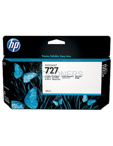 HP CARTUCHO TINTA GF NEGRO FOTO HP727 130ML DESIGNJET/T920/T1500