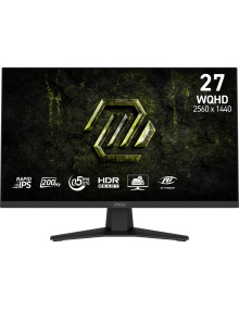 Monitor msi mag 274qf e20 27" rapid ips wqhd 200hz 300cd m2 0.5ms hdmi2.0x2 dp