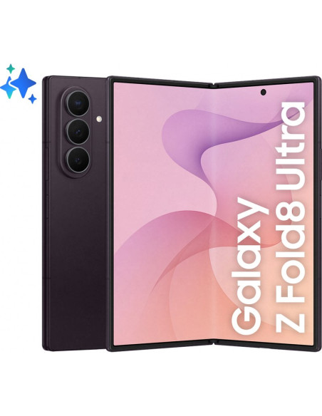 Smartphone SAMSUNG SM-F976BZVBEUB - Smartphone samsung galaxy z fold8 ultra f976b 5g 12gb ram 256gb - violet shadow