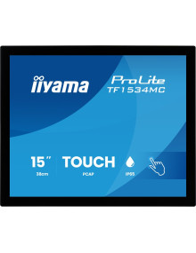 Monitor IIYAMA TF1534MC-B8X - Monitor iiyama 15" tf1534mc-b8x 4:3 m-touch hdmi+dp