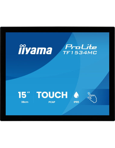 Monitor IIYAMA TF1534MC-B8X - Monitor iiyama 15" tf1534mc-b8x 4:3 m-touch hdmi+dp