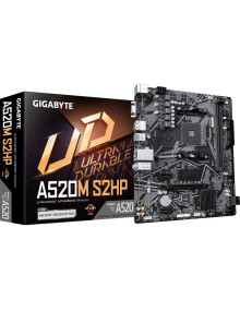 Placa base gigabyte a520m s2hp socket am4 ddr4 pcie 3.0 micro atx