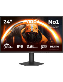 Monitor aoc 24g50f gaming g50 23.8" 180hz oc ips hdr10 hw azul light