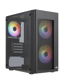 Caja LC POWER LC-718MB-ON - Caja pc lc-power micro atx gaming 718mb cuboid black