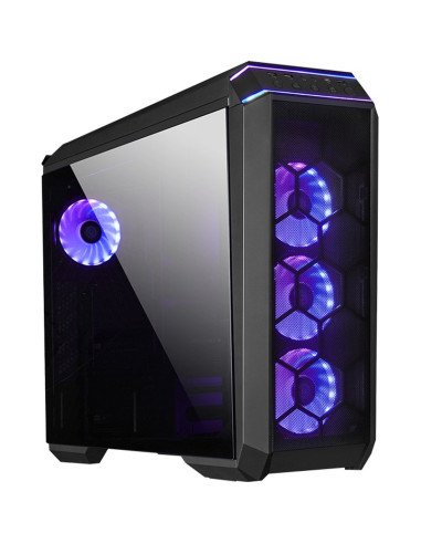 Caja MODECOM MC-A-AQ200-4FA-W - Caja pc volcano aq200 argb midi white