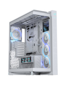 Caja ASUS 90DC00T3-B09030 - Caja pc asus rog cronox gr801 curve tg argb white midi tower blanco