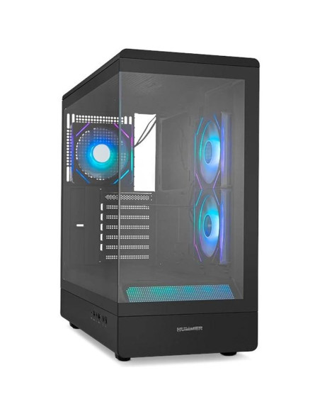 Caja JONSBO T6 SILVER - Caja pc jonsbo t6 mini-tower, mini-itx, tempered glass, madera - plateado