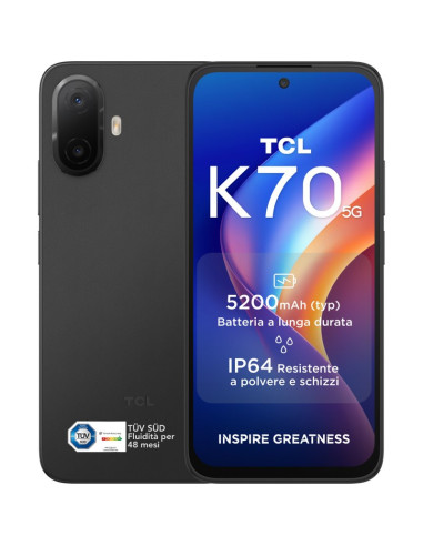 Smartphone TCL T523H-2BLCA112 - Smartphone tcl k70 5g 4ram 128gb negro medianoche