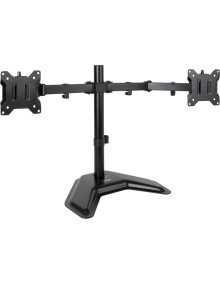 Accesorio TOOQ DB1702TN-B - SOPORTE DE SOBREMESA PARA 2 MONITORES TOOQ DB1702TN-B/GIRATORIO/ INCLINABLE/