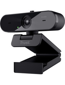 Periferico TRUST 24733 - WEBCAM TRUST TW-250/ ENFOQUE AUTOMATICO/ 2560 X 1440 QHD