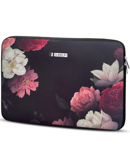 Accesorio SUBBLIM SUBLS-AP36001 - FUNDA SUBBLIM AIR PADDING 360 SLEEVE PARA PORTATILES HASTA14"/ GRIS OSCURO