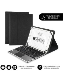 Periferico SUBBLIM SUBMP-03HP001 - SET RAToN INALaMBRICO Y ALFOMBRILLA SUBBLIM HARMONY BLACK/HASTA 1200 DPI