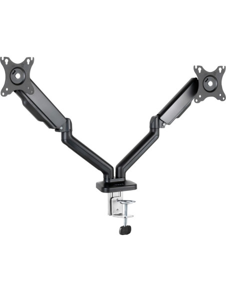 Accesorio TOOQ DB5132TNR-B - SOPORTE DE MESA PARA 2 MONITORES TOOQ DB5132TNR-B/GIRATORIO/ INCLINABLE/ HASTA