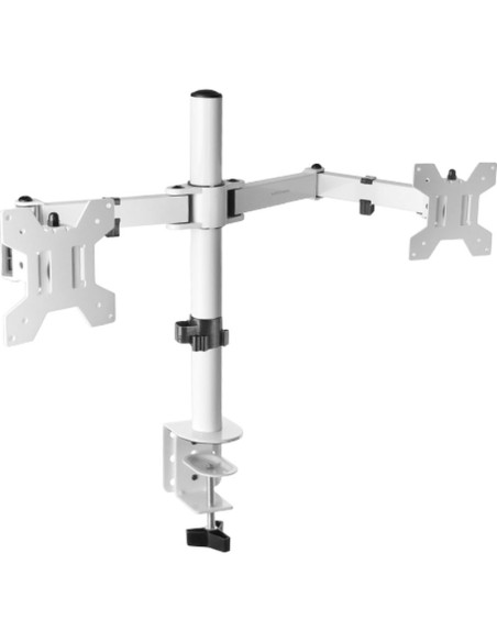 Accesorio MARS GAMING MARM2W - SOPORTE DE MESA PARA 2 MONITORES MARS GAMING MARM2/GIRATORIO/ INCLINABLE/ HASTA