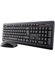 Periferico TRUST 58040 - TRUST COMBO TECLADO + RATON INALAMBRICO PRIMO QWERTY ESPAÑOL NEGRO