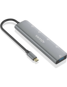 Periferico AISENS A109-0857 - HUB USB TIPO-C AISENS A109-0857/ 3XUSB/ 1XUSB TIPO-C/ 1XUSBTIPO-C PD/ GRIS