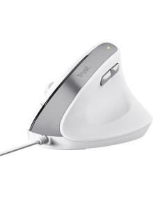 Periferico TRUST 62311 - TRUST RATON ERGONOMICO VERTICAL BAYO II CON CABLE 800/2400DPI BLANCO