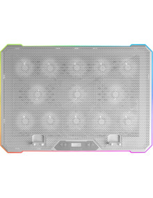 Accesorio MARS GAMING MNBC13W - SOPORTE REFRIGERANTE MARS GAMING MNBC13 PARA PORTATILESHASTA 17"/ ILUMINACION